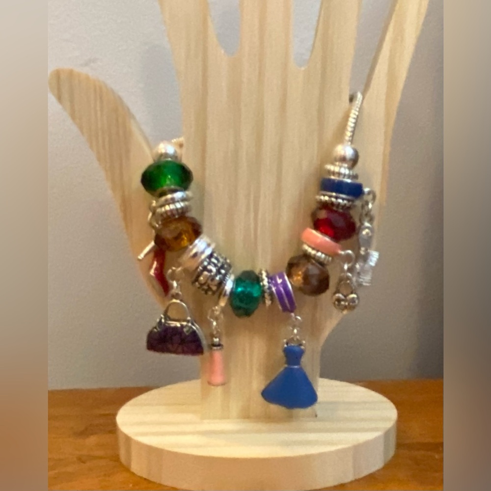 NEW European Charm bracelet with Girlish charms
